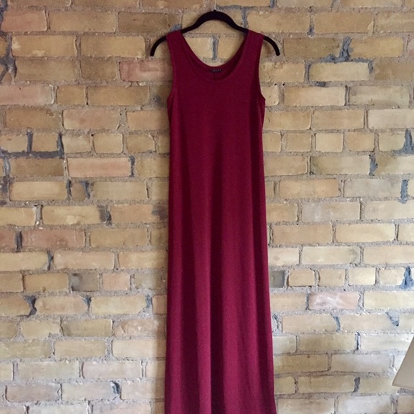 Sisley marron maxi dress - Picture 6 of 6